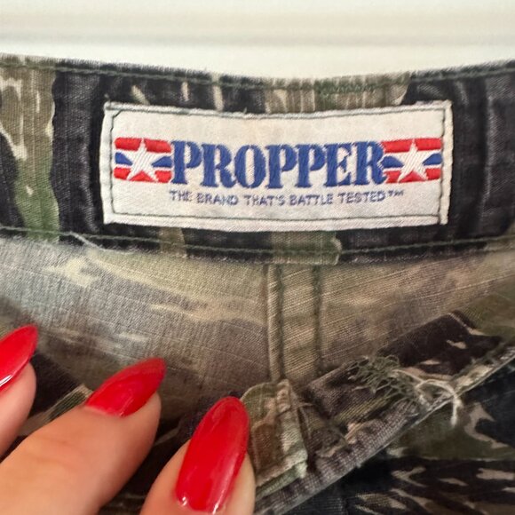 Vintage US Tiger Stripe Camo Military Pants - 37x30 - Picture 5 of 5